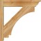 Ekena Millwork Imperial Rough Sawn Traditional Outlooker, Western Red Cedar, 6"W x 26"D x 26"H OUT06X26X26IMP01RWR - alternate 2